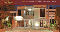 Desktop Screenshot of hotellosreyes.com
